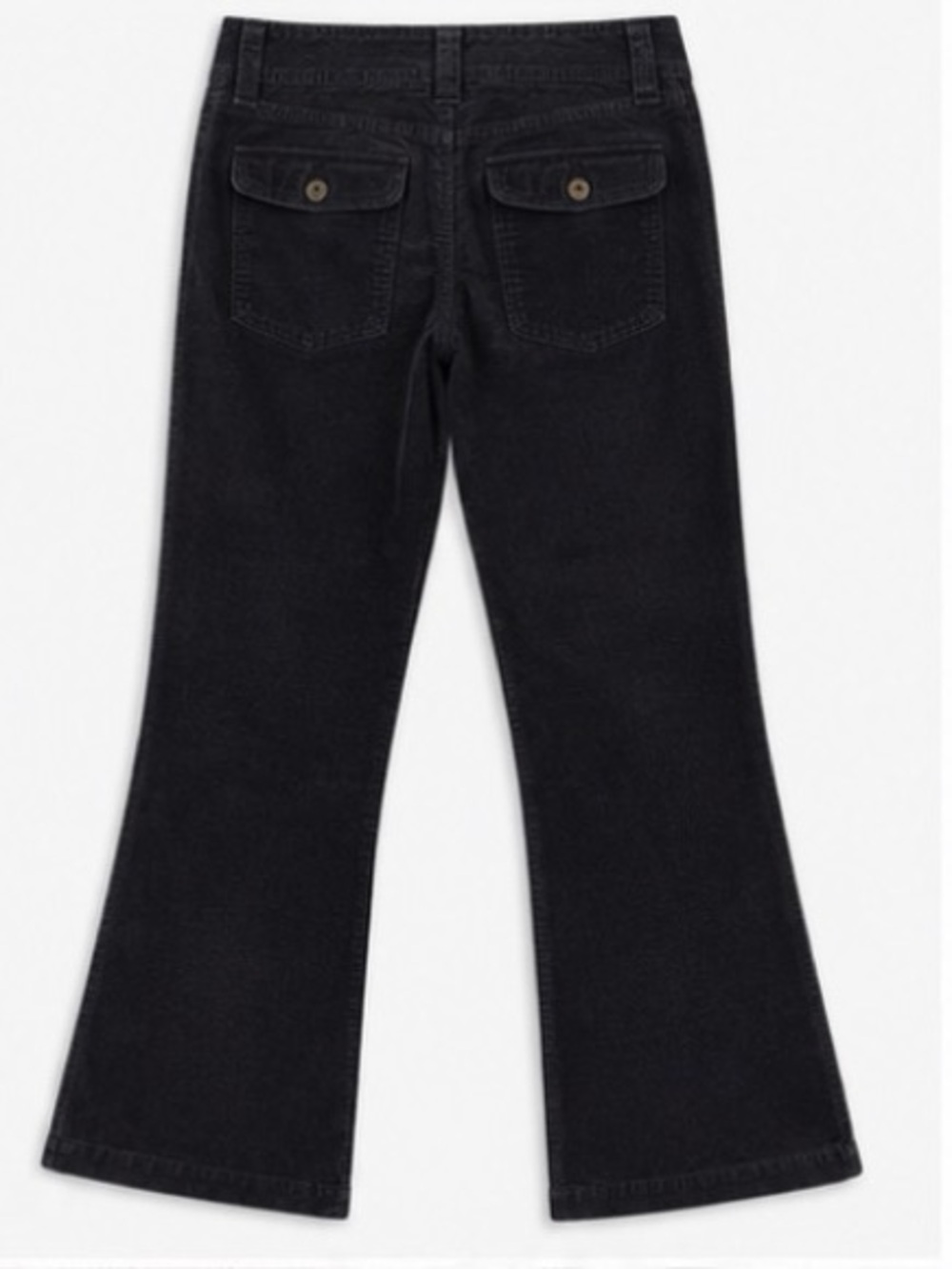 Jacob Connexion Black Corduroy Bootcut Pants Size 5/6 - Picture 4 of 5